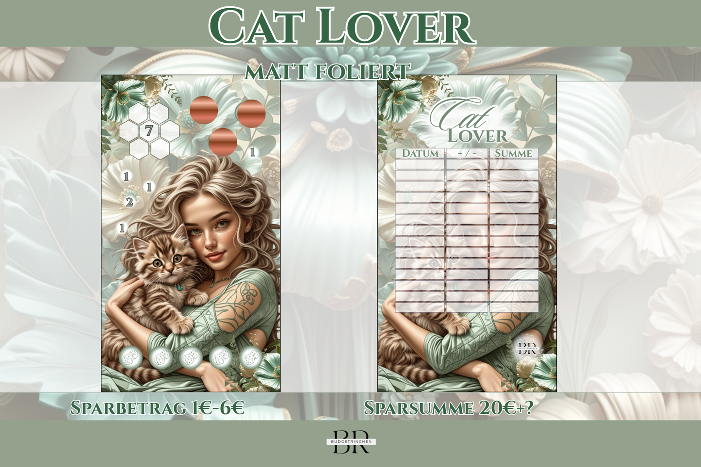 Cat Lover Kombichallenge - matt foliert