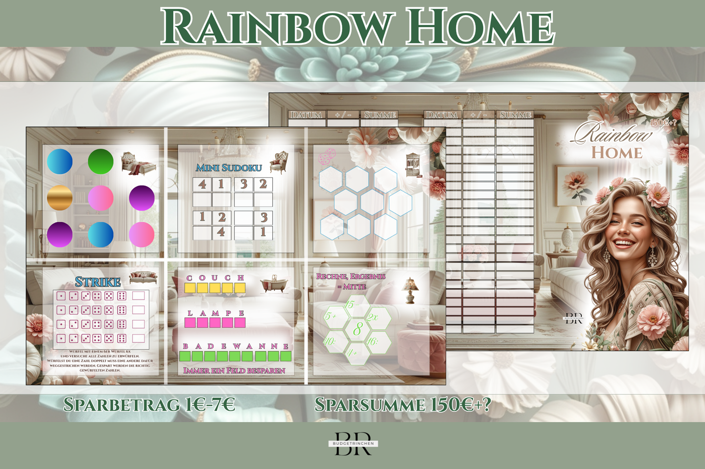 Rainbow Home Bundle - matt foliert