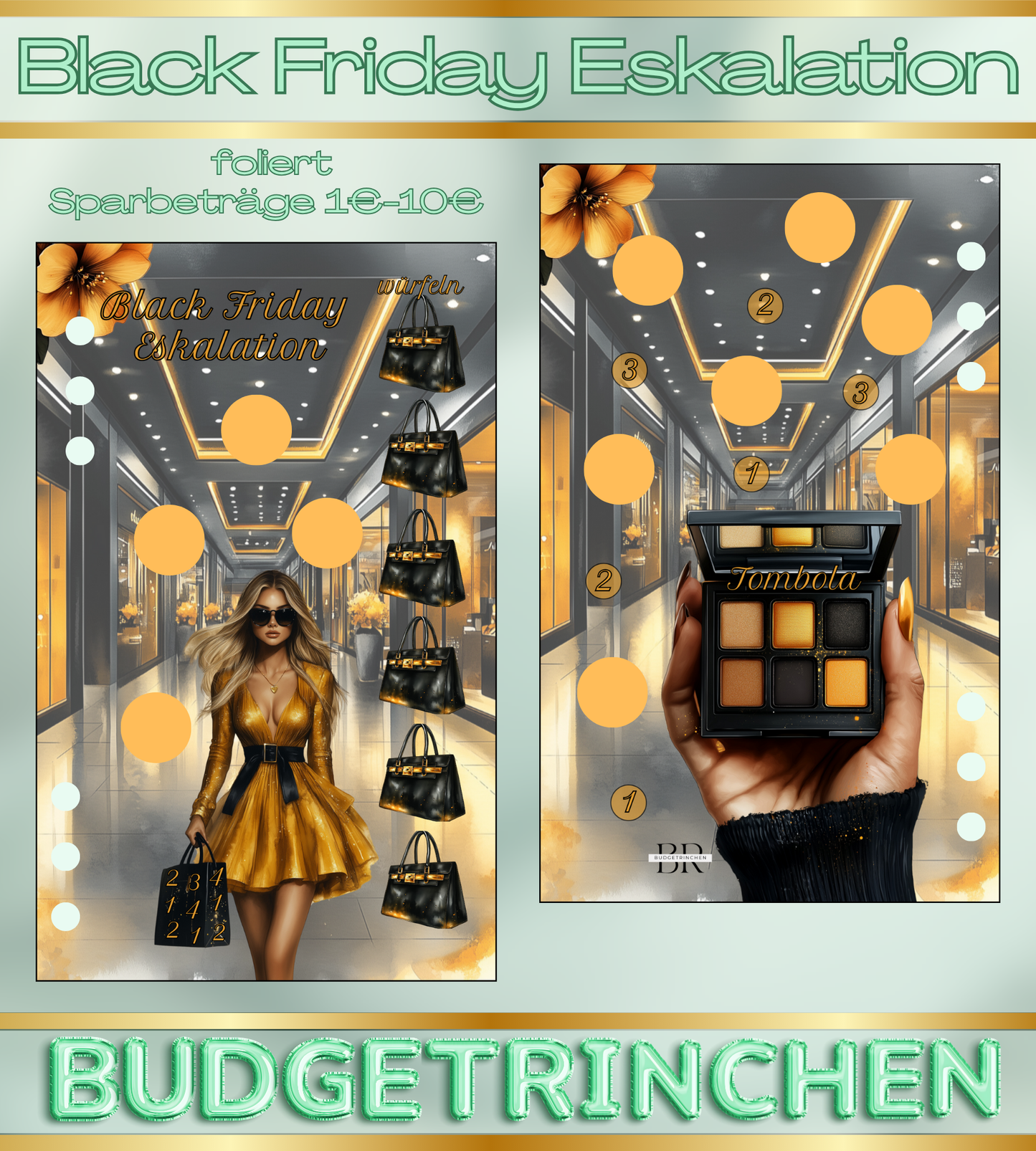 Black Friday Eskalation - folierte Kombichallenge inkl. Tracker