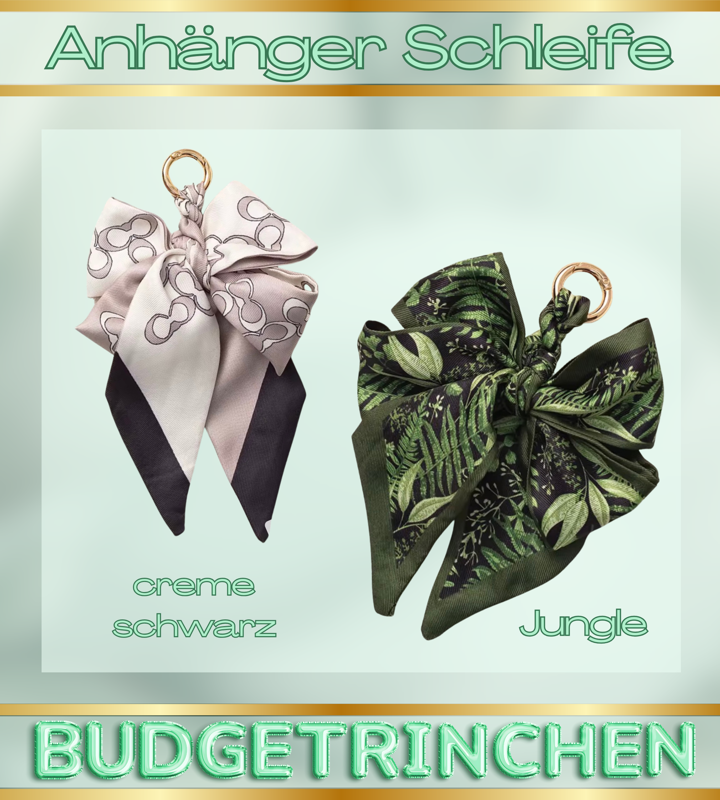 Anhänger Schleife XL - verschiedene Farben