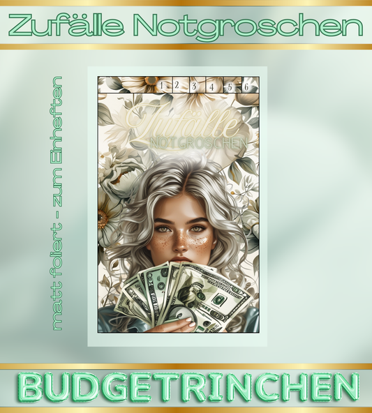 Zufälle Notgroschen - matt foliert zum Einheften