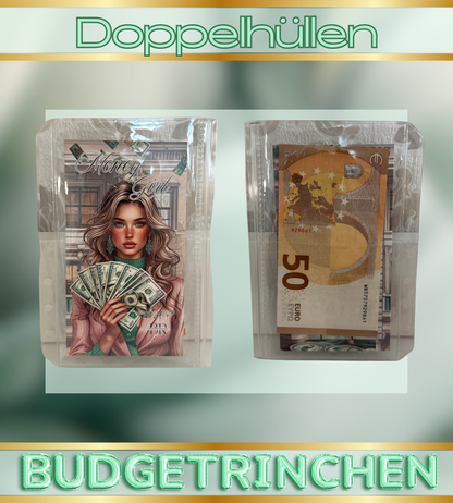 Double Zip Hüllen clear 10er Set