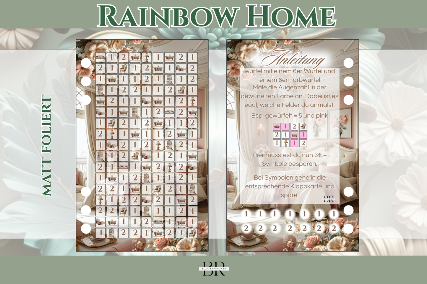 Rainbow Home Bundle - matt foliert