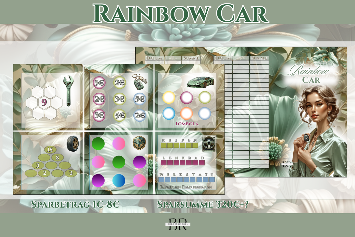 Rainbow Car Bundle - matt foliert