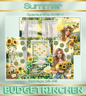 Jahreszeiten 3er Klappkarte - Summer