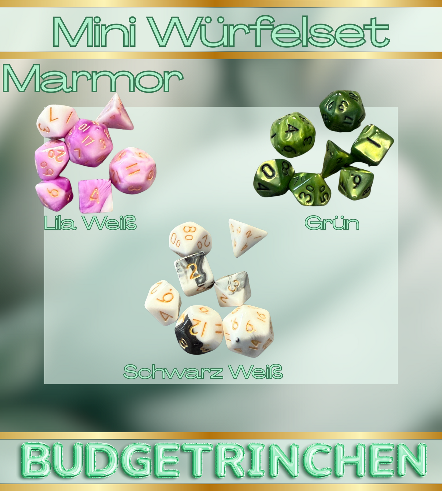 Mini Würfelset