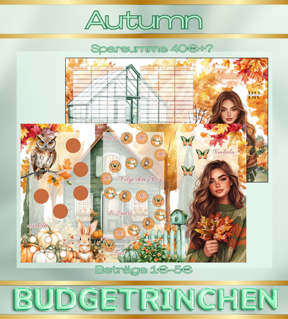 BUNDLE Jahreszeiten 3er Klappkarten - Spring - Winter