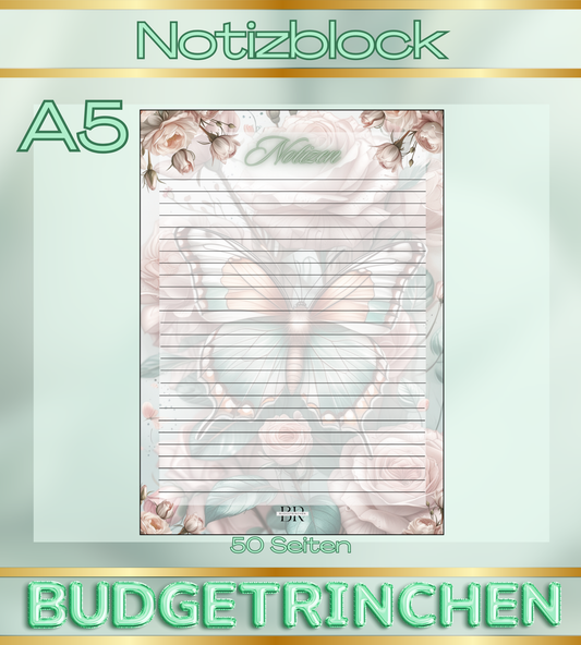 Notizblock - 50 Seiten in A5