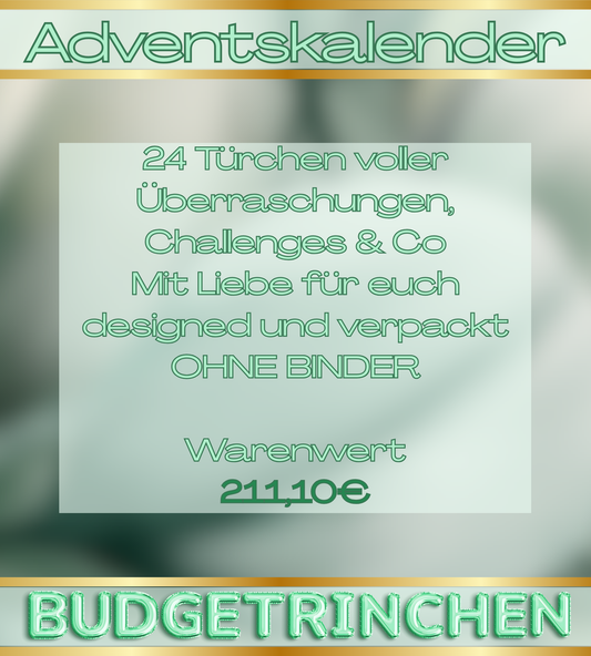 Vorbestellung Adventskalender OHNE Binder - Einzeln Bestellen!