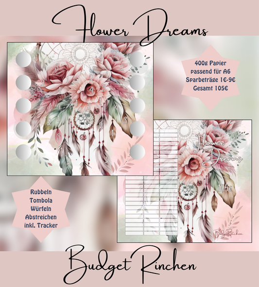 Flower Dreams 2er Klappkarte