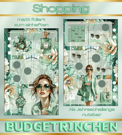 Shopping Challenge zum einheften - matt foliert