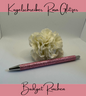 Kugelschreiber Glitzer Rosa