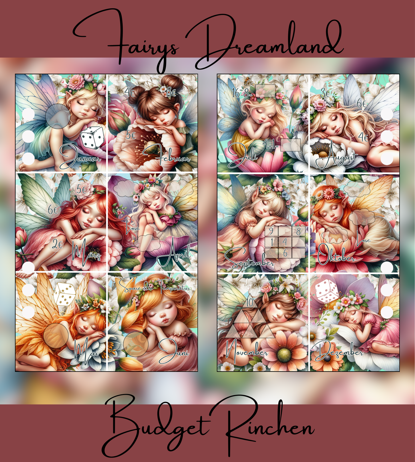 Mini Jahreschallenge Fairys Dreamland