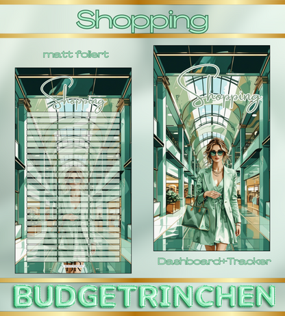 Shopping Challenge zum einheften - matt foliert