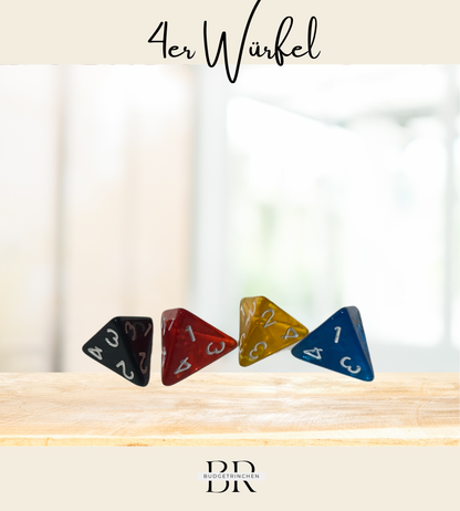 4 seitige Würfel