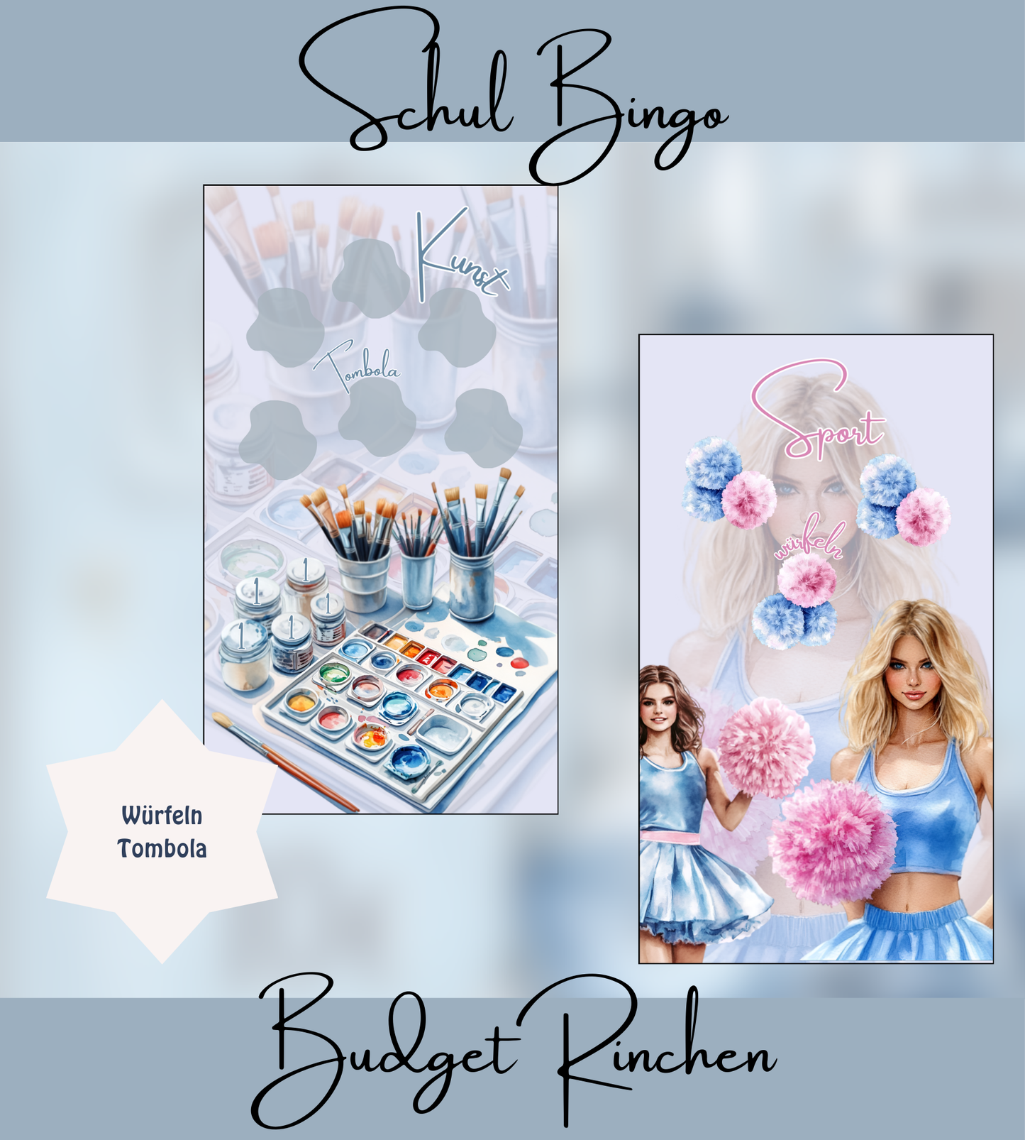 Schulbingo Stundenplan Challenge Bundle