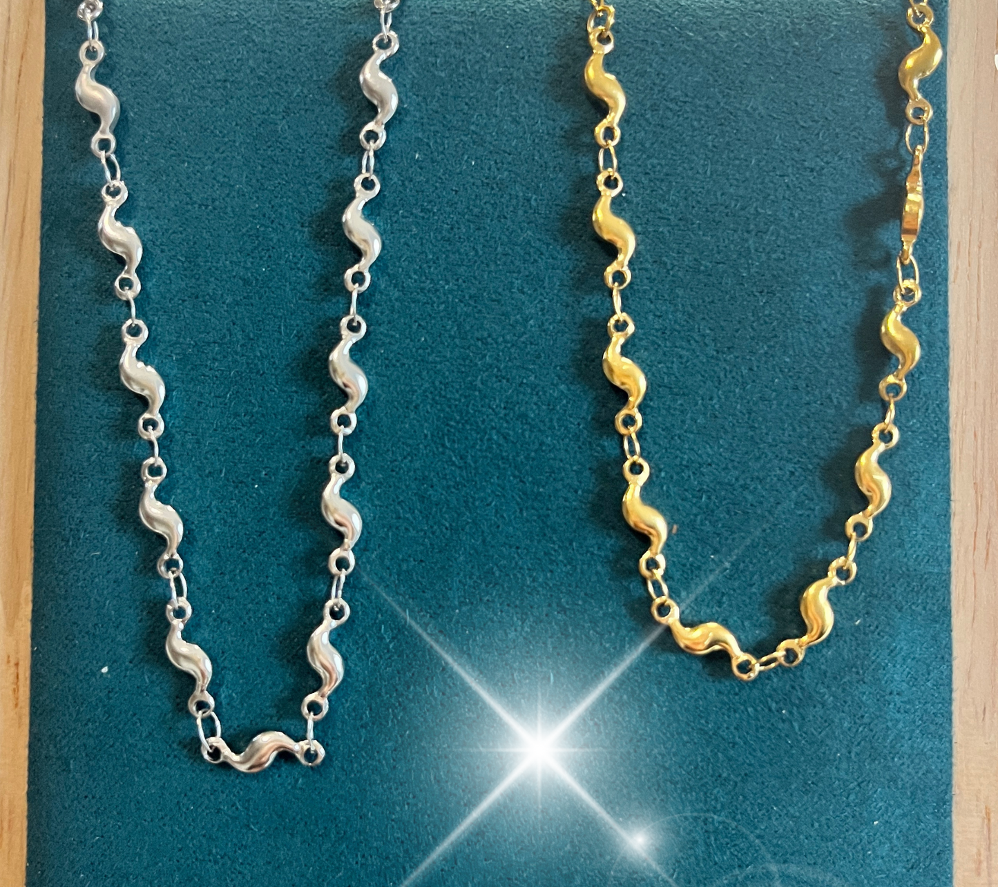 Armbänder Edelstahl 18k vergoldet