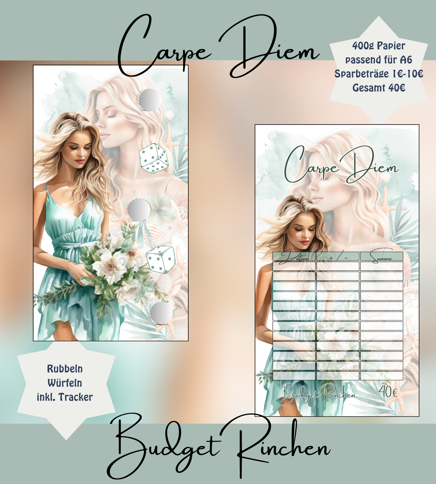 Carpe Diem Rubbel -/Würfelchallenge