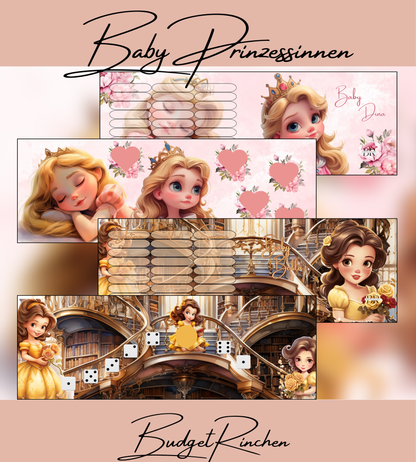 Baby Prinzessinnen Jahreschallenge /Set