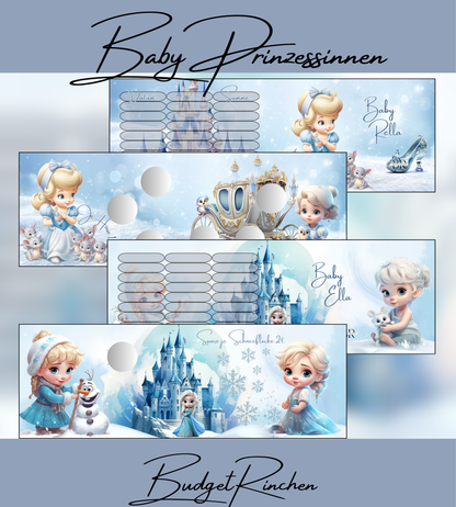Baby Prinzessinnen Jahreschallenge /Set