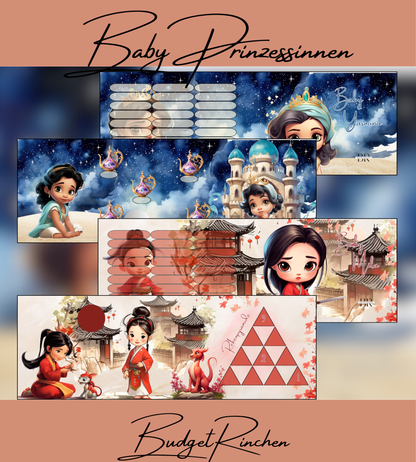 Baby Prinzessinnen Jahreschallenge /Set
