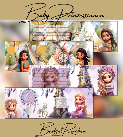 Baby Prinzessinnen Jahreschallenge /Set