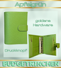 A6 Premium Deluxe Binder mit großem Zip Flyleaf & große Ringe