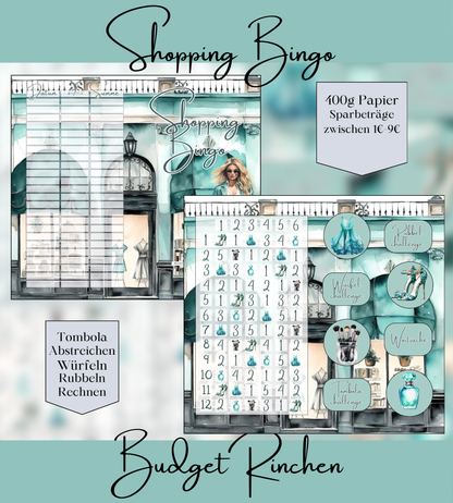 Shopping Bingo Bundle 2er Klappkarte+Challenges