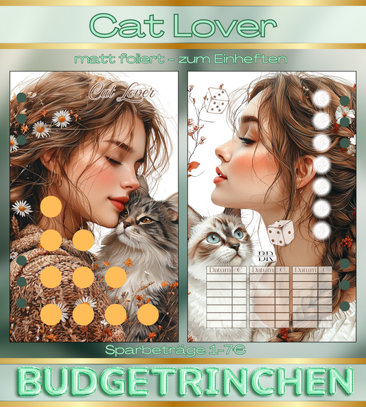 Cat Lover - matt folierte Challenge