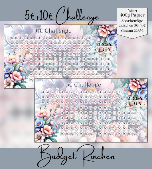 5€ + 10€ Challenge Set - matt foliert