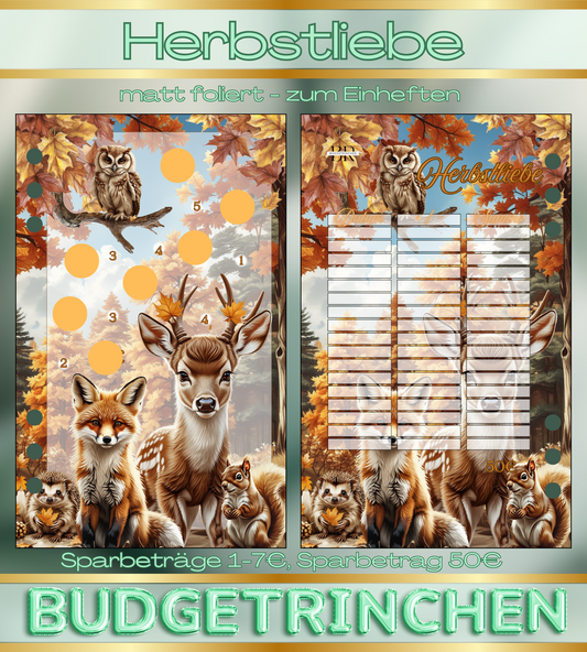 Herbstliebe - matt folierte Challenge