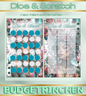 Dice & Scratch - matt folierte Challenge zum Einheften