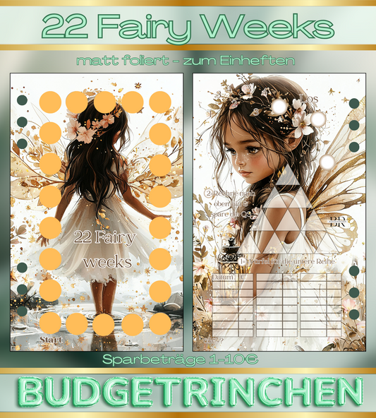 22 Fairy Weeks- matt folierte Wochen-Challenge