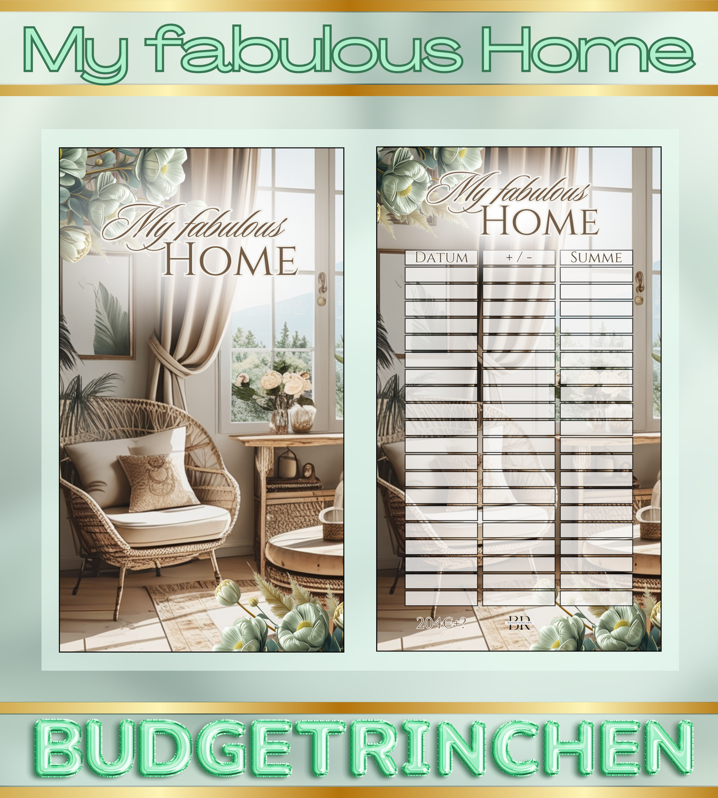 My fabulous Home Wohnungs Bundle -  matt foliert