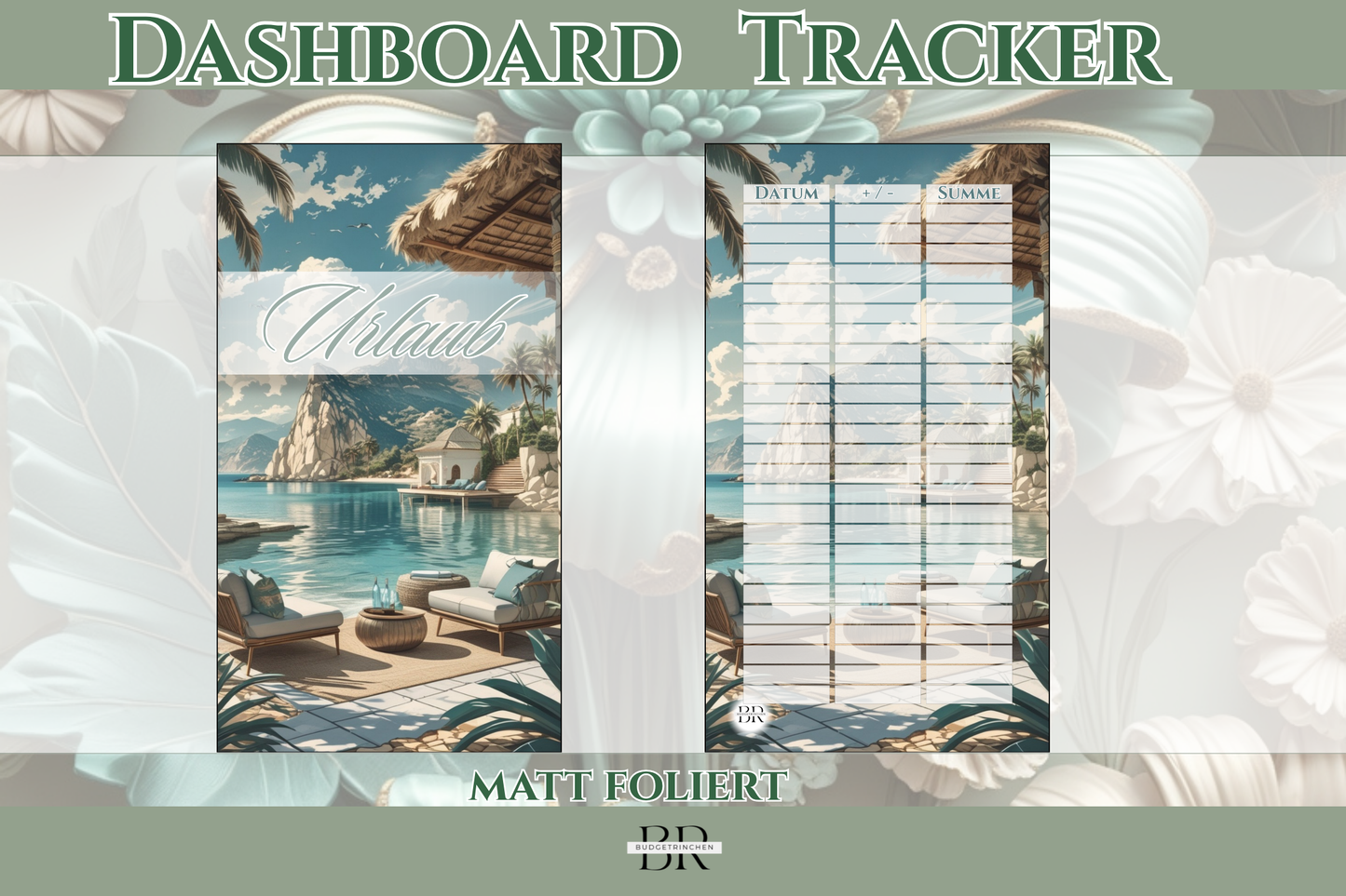 Dashboard Urlaub - matt foliert