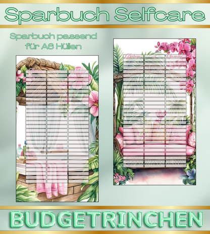 Sparbuch Selfcare- 7 Challenges inkl. Tracker