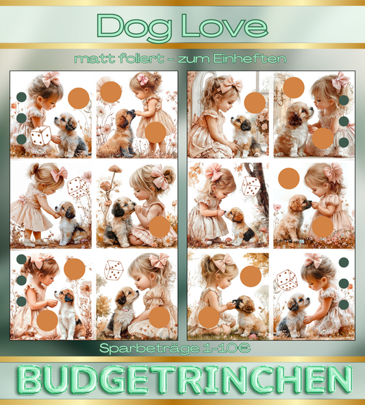 Dog Love- matt folierte Minijahres-Challenge inkl. Tracker