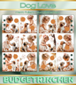 Dog Love- matt folierte Minijahres-Challenge inkl. Tracker