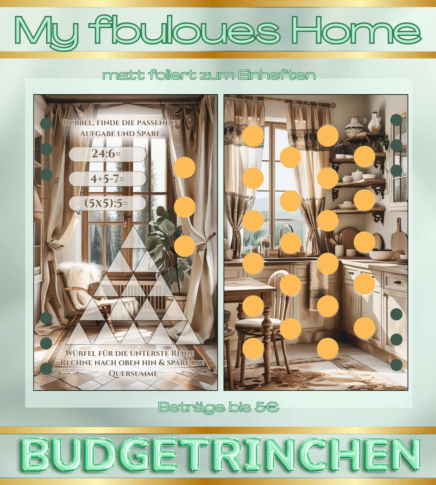 My fabulous Home Wohnungs Bundle -  matt foliert