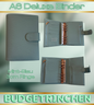 A6 Premium Deluxe Binder mit großem Zip Flyleaf & große Ringe