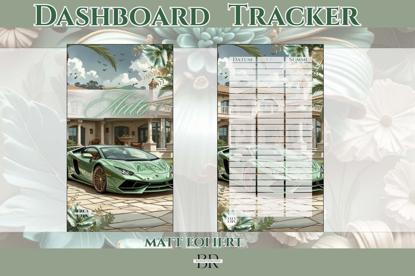 Dashboard Auto - matt foliert
