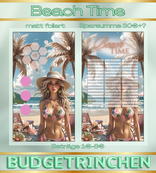 Urlaub Kombilchallenge - Beach Time matt foliert