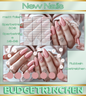 My new Nails Rubbel -und Abstreichchallenge - matt foliert