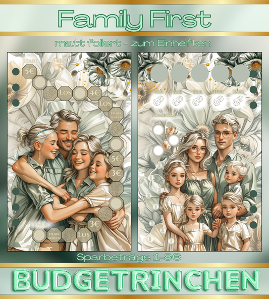 Family First - matt folierte Challenge inkl. Tracker - Familie