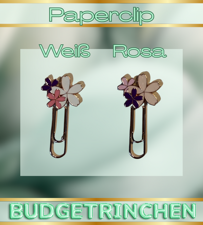 Paperclips Metall Blumen