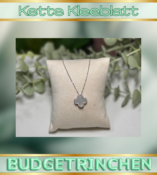 Armband Kleeblatt Edelstahl