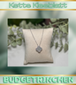 Kette Blume Edelstahl