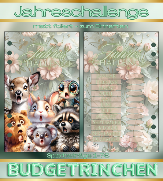 Jahreschallenge - die Tiere sind los