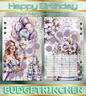 Happy Birthday - folierte Challenge