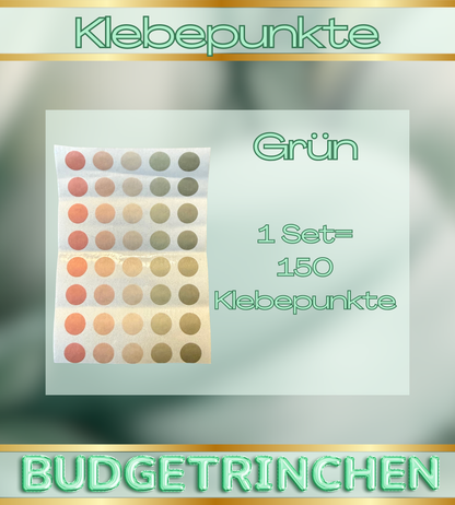 Klebepunkte Set - verschiedene Farben